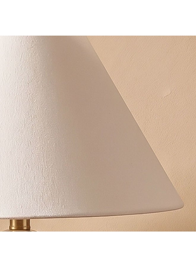 DANUBE HOME Rosso Marble Table Lamp - Brown - 47cm - Image 3