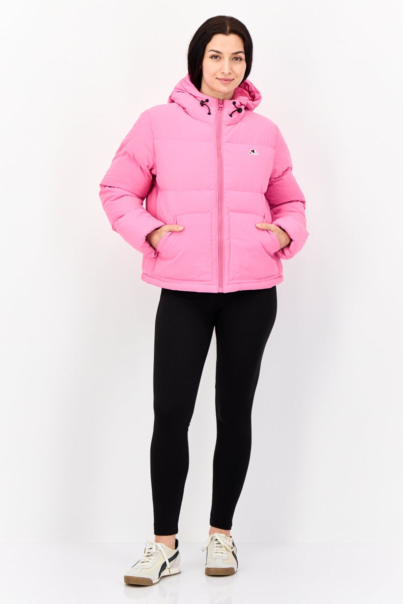 Champion Women Sportswear Fit Long Sleeve Outdoor Jacket, Pink - Image 2