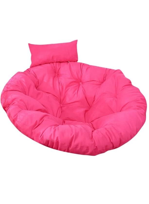 ANAND INDIA GROUPS ANAND INDIA GROUPS Round Cushion for Swing Chair for Outdoor Indoor Hammock Balcony Garden Patio Swing Hammock ChairPink  - Image 3