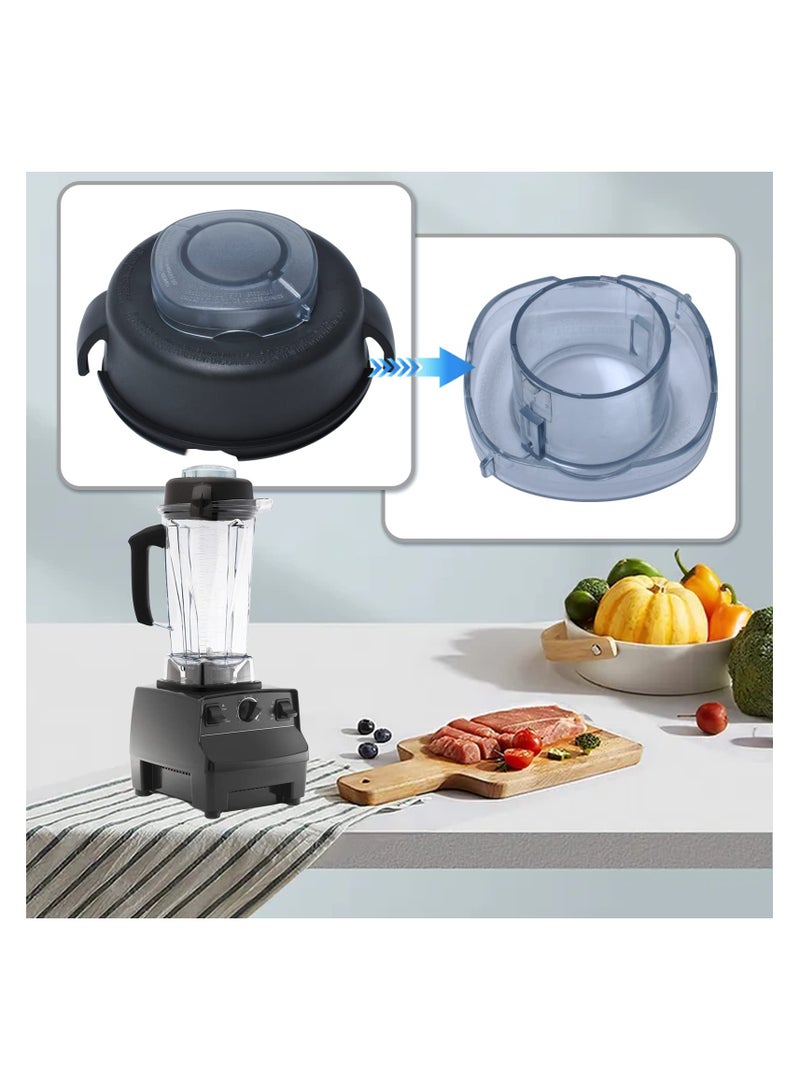 SYOSI 2-Part Lid and Plug For Compatible with Vita-mix 64-Ounce High Profile Container Blender Replacement Parts, Vita-mix 64 oz Blender Accessories, Fit High File Containers (64-Ounce High Profile) - Image 5