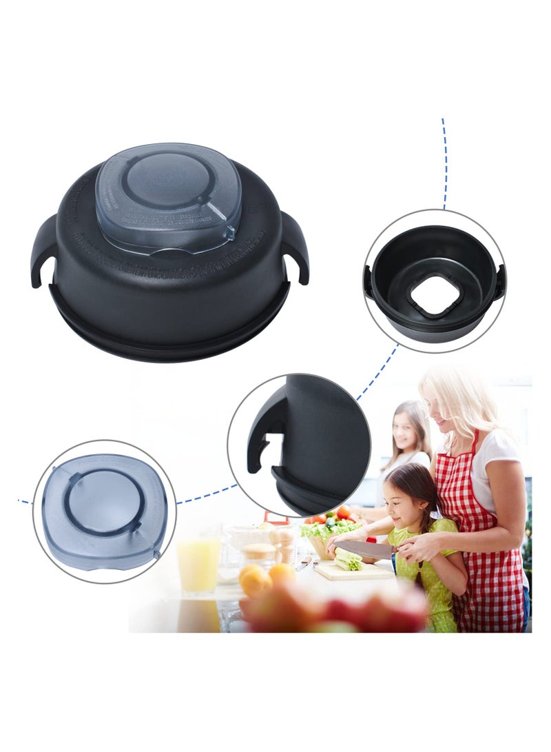 SYOSI 2-Part Lid and Plug For Compatible with Vita-mix 64-Ounce High Profile Container Blender Replacement Parts, Vita-mix 64 oz Blender Accessories, Fit High File Containers (64-Ounce High Profile) - Image 4