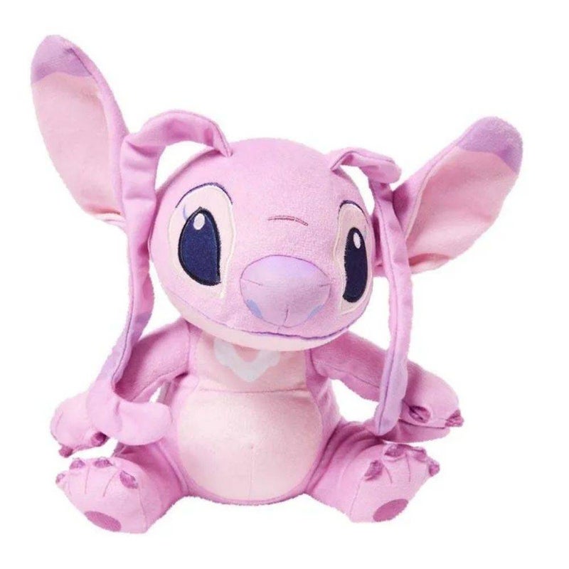 Disney Lilo & Stitch Angel Medium Plush Toy (20.32 cm, Pink) - Image 1