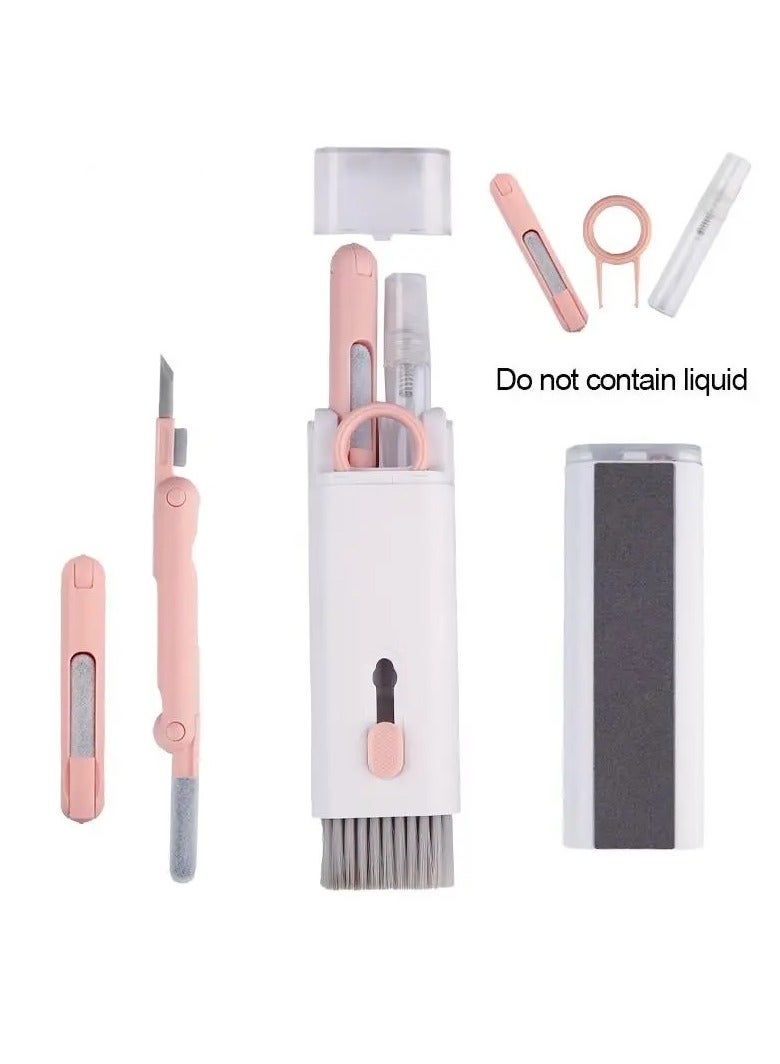 تشاين مجموعة تنظيف الكيبورد 7 في 1 من ويزكيز، اداة تنظيف الكترونية متعددة الوظائف للكمبيوتر والشاشة والجوال وسماعات الاذن - Image 2