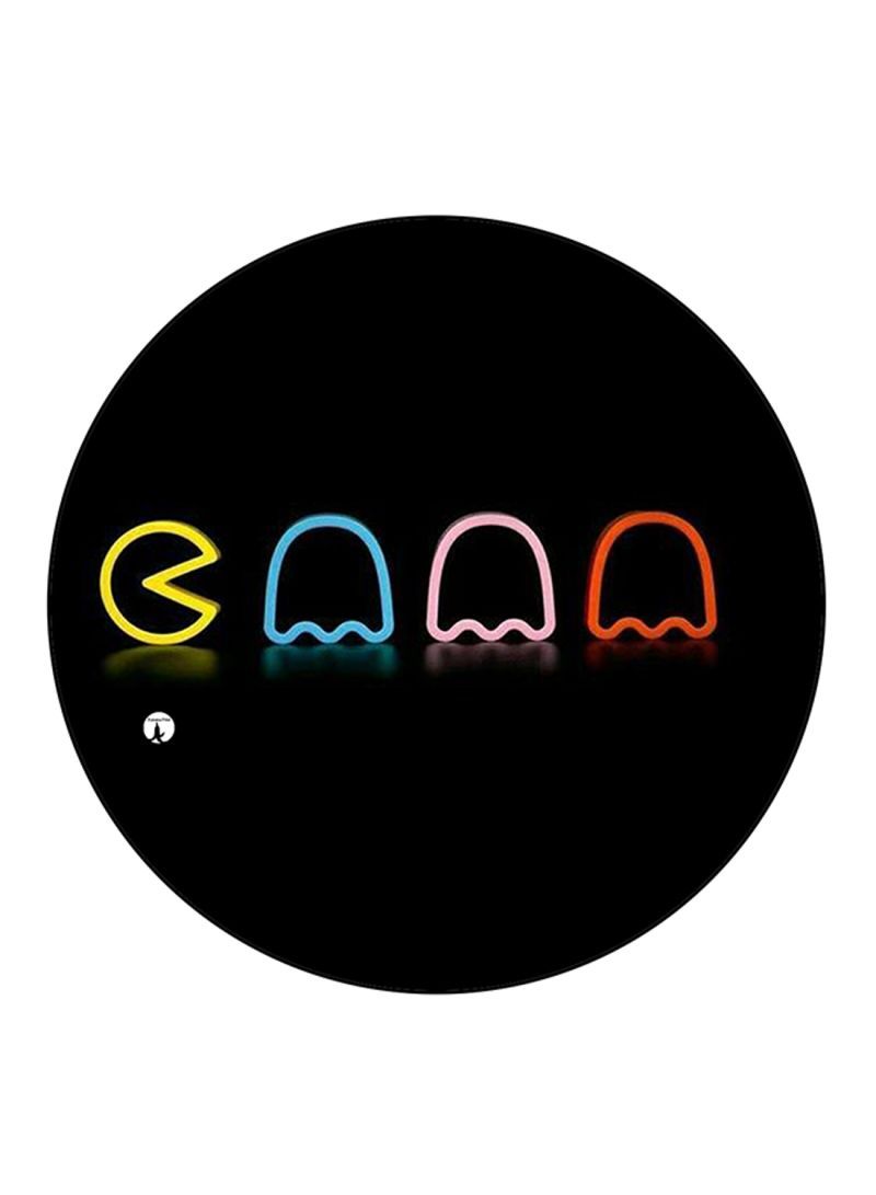 RKN Video Game Pac Man Printed Mouse Pad Multicolour