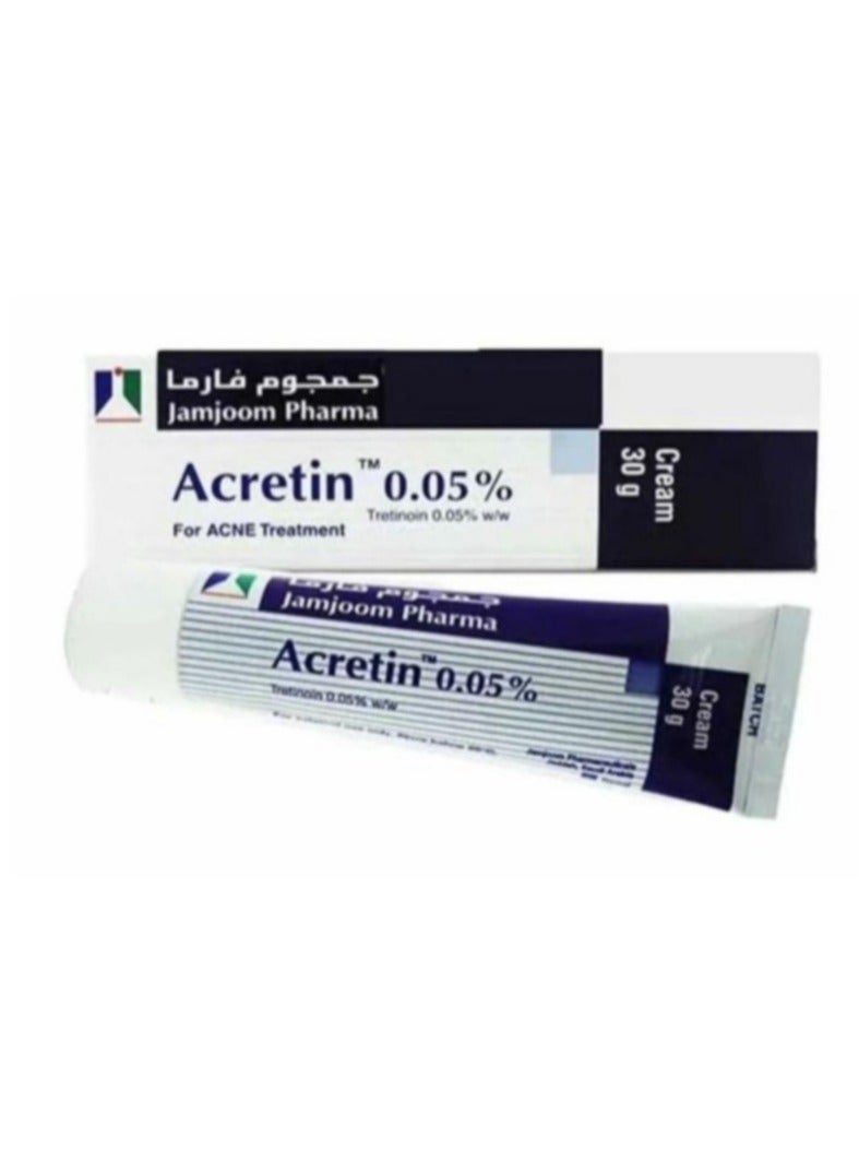JAMJOOM PHARMA Acretin 0.05% Acne Cream 30 gm