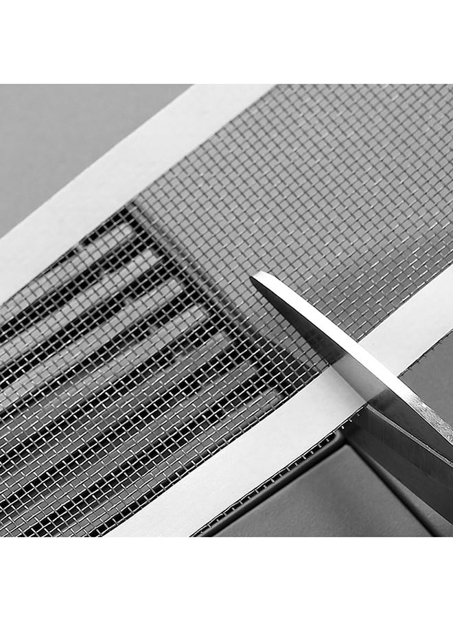 Generic Drain Strainer Showers Hair Catcher 70 Mm X 5 M Bathroom Floor Drain Sticker Shower Drain Hair Catcher Drain Strainer Sticker With Plastic Spatula For Kitchen Bathroom Bathtub Balcony  - Image 4