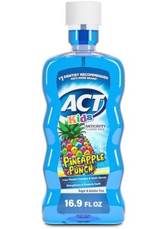 ACT Kids Anticavity Fluoride Rinse Pineapple Punch 16.9 fl. oz. Accurate Dosing Cup, Alcohol Free - pzsku/Z1F7886C606D322F30EFFZ/45/_/1741000270/09301230-bc42-4dee-b00e-d065e0074021