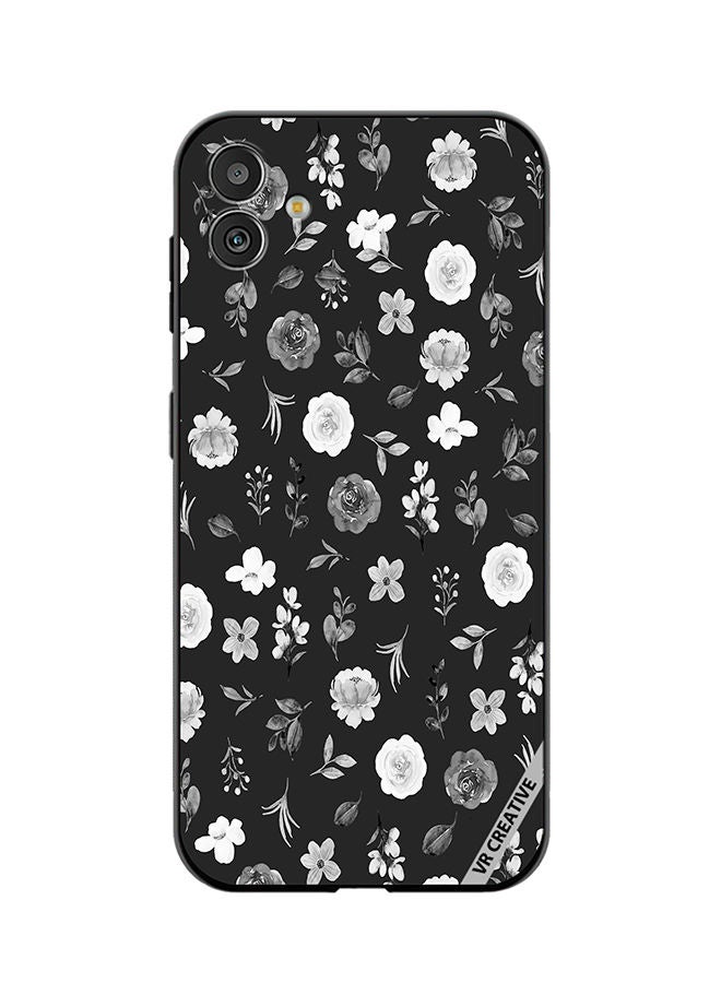 VR CREATIVE Protective Case Cover For Samsung Galaxy F14 Flower Design Multicolour - Image 1