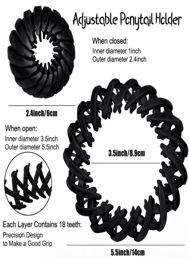 Cerrito Bird Nest Magic Hair Clip, Hair Accessories for Women,Hair Ties Bun Maker Scrunchies for Thick Thin Hair,Hair Clips for Women,Ponytail Holders, 2 pcs - Image 3