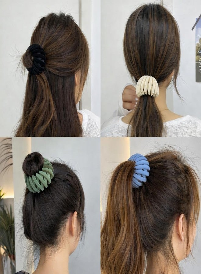 Cerrito Bird Nest Magic Hair Clip, Hair Accessories for Women,Hair Ties Bun Maker Scrunchies for Thick Thin Hair,Hair Clips for Women,Ponytail Holders, 2 pcs - Image 4