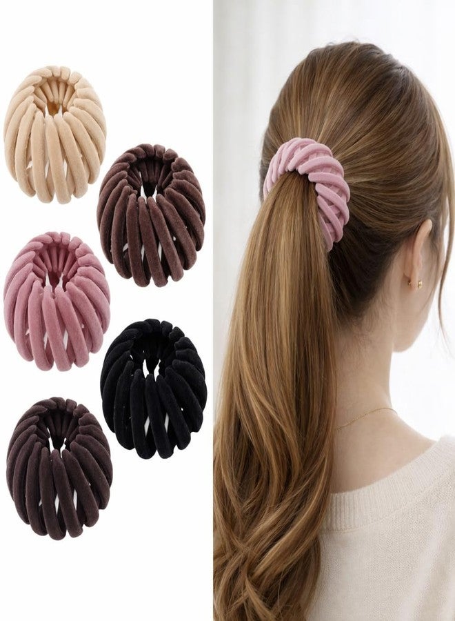 Cerrito Bird Nest Magic Hair Clip, Hair Accessories for Women,Hair Ties Bun Maker Scrunchies for Thick Thin Hair,Hair Clips for Women,Ponytail Holders, 2 pcs - Image 1