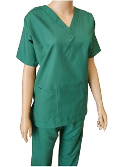 Rannah's Uniform Scrubs Medical Uniform Unisex Top and Pants Green Nurse Suit Set  - Image 2