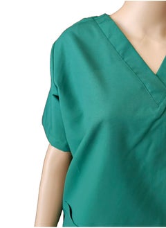 Rannah's Uniform Scrubs Medical Uniform Unisex Top and Pants Green Nurse Suit Set  - Image 3