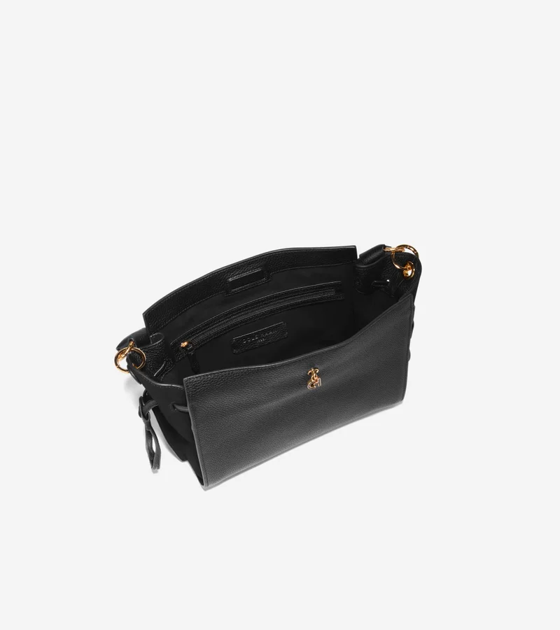 COLE HAAN Women's Charissa Leather Shoulder Bag