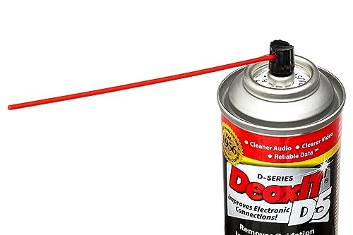 Hosa منظف الاتصال Hosa D5S-6 CAIG DeoxIT، رذاذ 5%، 5 أونصات - Image 4