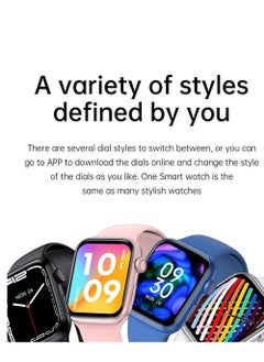 WS SmartWatch WS93 MAX Full Screen with Wireless Charging Feature Size 45 mm - Black  - Image 2