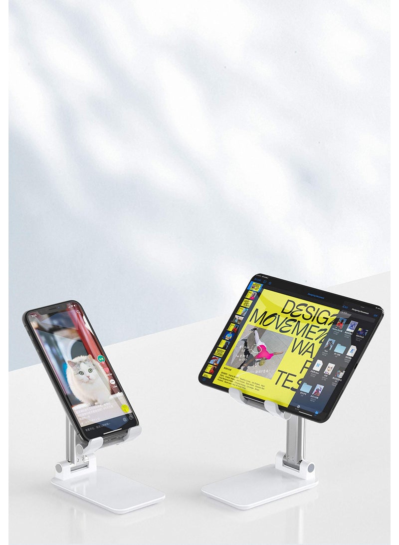 LumiArk Adjustable Foldable Phone & Tablet Stand - Multi - Angle, Portable, Universal Compatibility - Image 4
