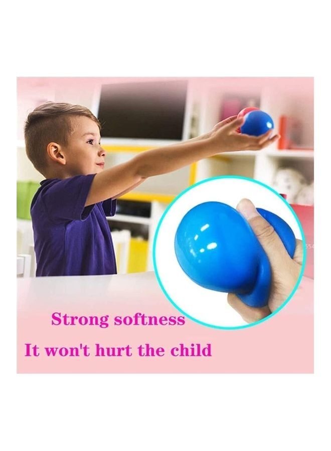 NIBEMINENT 4-Piece Glowing Stress Relief Sticky Balls - Image 4