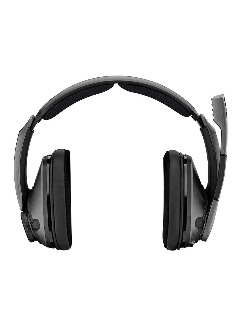 EPOS - EPOS I Sennheiser GSP 370 Wireless Gaming Headset, 100 Hour Battery Life, Lag-Free, Noise-Cancelling Mic, Flip-to-Mute, Comfortable Ear Pads, Digital 7.1 Surround Sound, Works on PC, Mac, PS5 & PS4 - Image 1