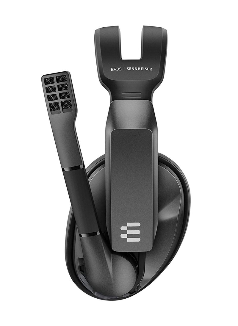EPOS - EPOS I Sennheiser GSP 370 Wireless Gaming Headset, 100 Hour Battery Life, Lag-Free, Noise-Cancelling Mic, Flip-to-Mute, Comfortable Ear Pads, Digital 7.1 Surround Sound, Works on PC, Mac, PS5 & PS4 - Image 1