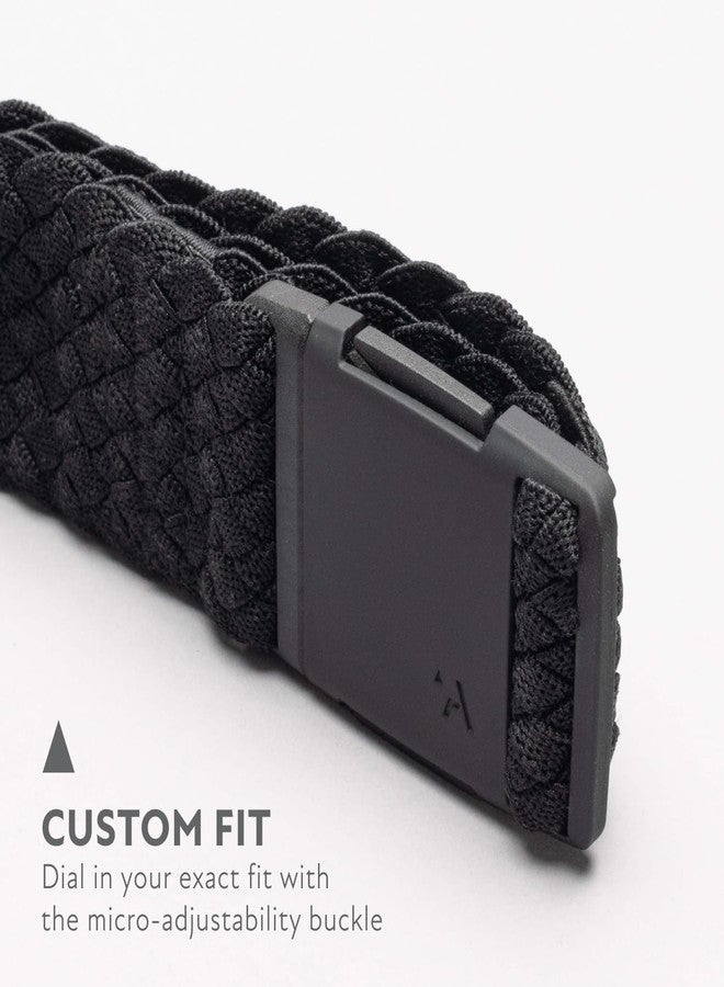Arcade The Futureweave Unisex Vapor Belt, 4 Way Repreve Stretch Webbing, Non-Metal Travel Friendly A2 Buckle, Black - Image 3