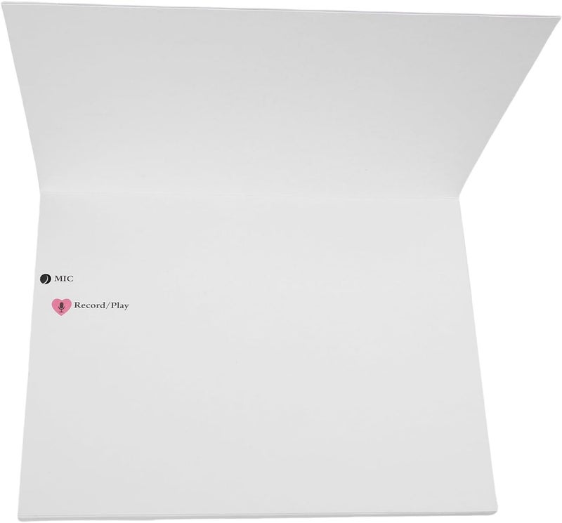 Zopsc Blank Voice Recordable Greeting Card, Personalized Audio Message Voice Recordable Greeting Card for Birthday, Christmas, Weddings Thanksgiving, Up to 4 Minutes - Image 5