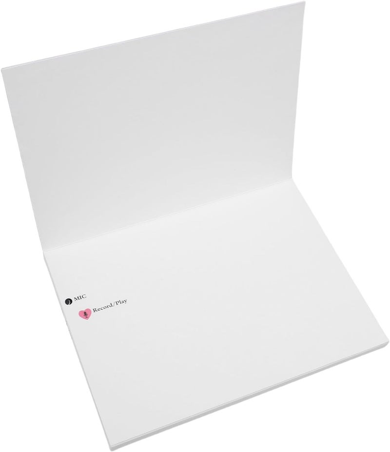 Zopsc Blank Voice Recordable Greeting Card, Personalized Audio Message Voice Recordable Greeting Card for Birthday, Christmas, Weddings Thanksgiving, Up to 4 Minutes - Image 4