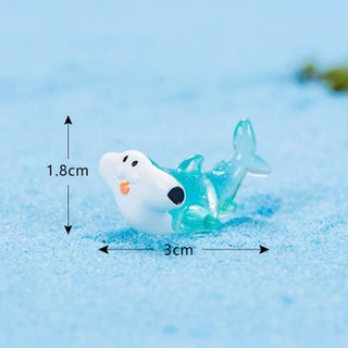 7-hammerhead shark approx. 3.1x1.8cm