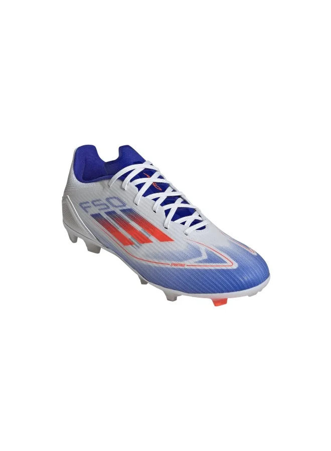 Adidas F50 League Fg/Mg White Football Shoes 3.5