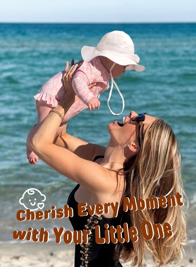 FURTALK Baby Sun Hat Toddler Girls Bucket Beach Hat Wide Brim UPF 50+ Adjuatable Travel Beach Essentials - Image 3