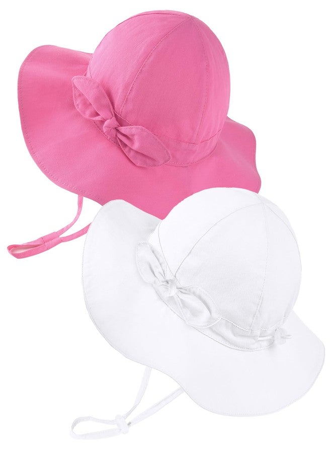 FURTALK Baby Sun Hat Toddler Girls Bucket Beach Hat Wide Brim UPF 50+ Adjuatable Travel Beach Essentials - Image 1