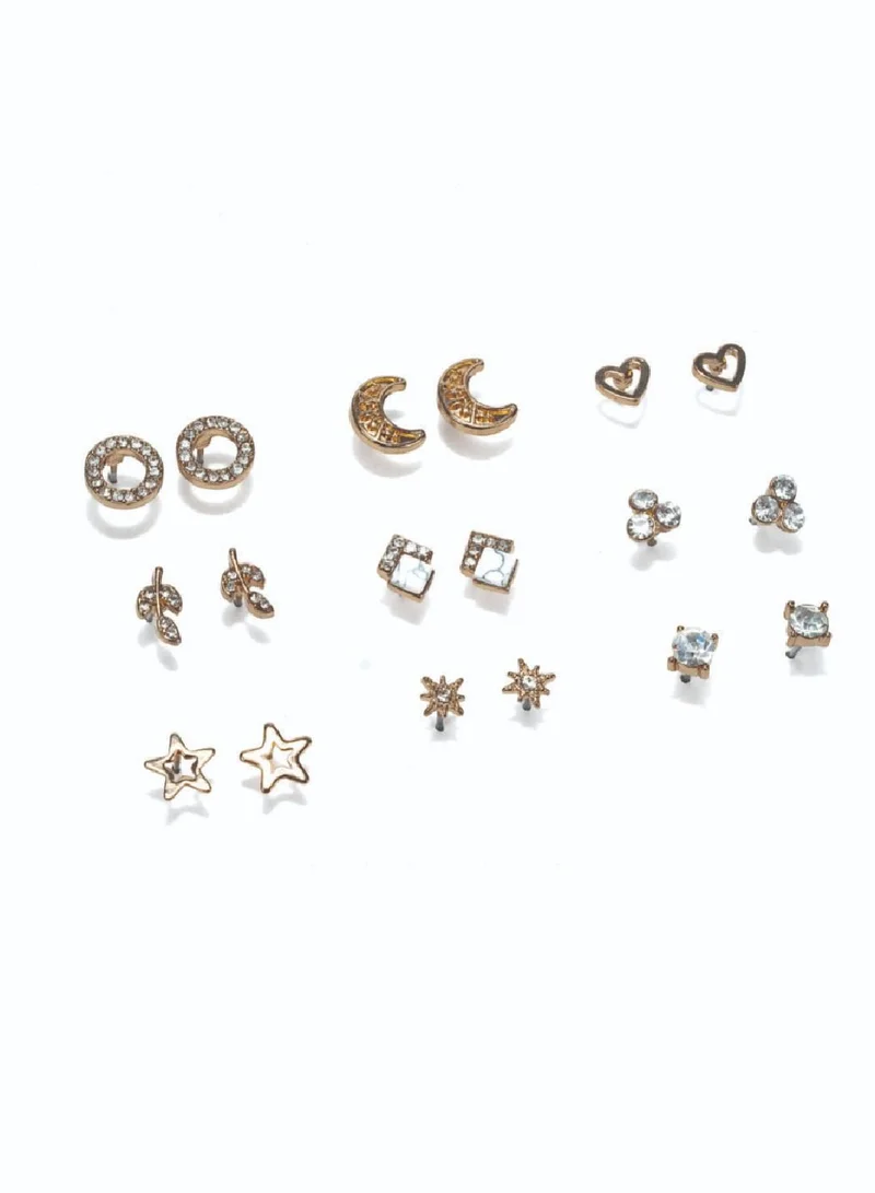 AMICA Essential Set of 9 Mix & Match Earrings