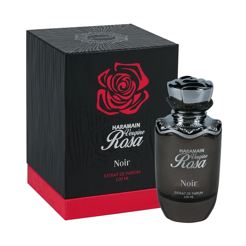 Al Haramain Al Haramain Vergine Rosa Noir Extrait De Parfum 100ml | Unisex Luxury Fragrance | Long Lasting Floral Woody Scent
