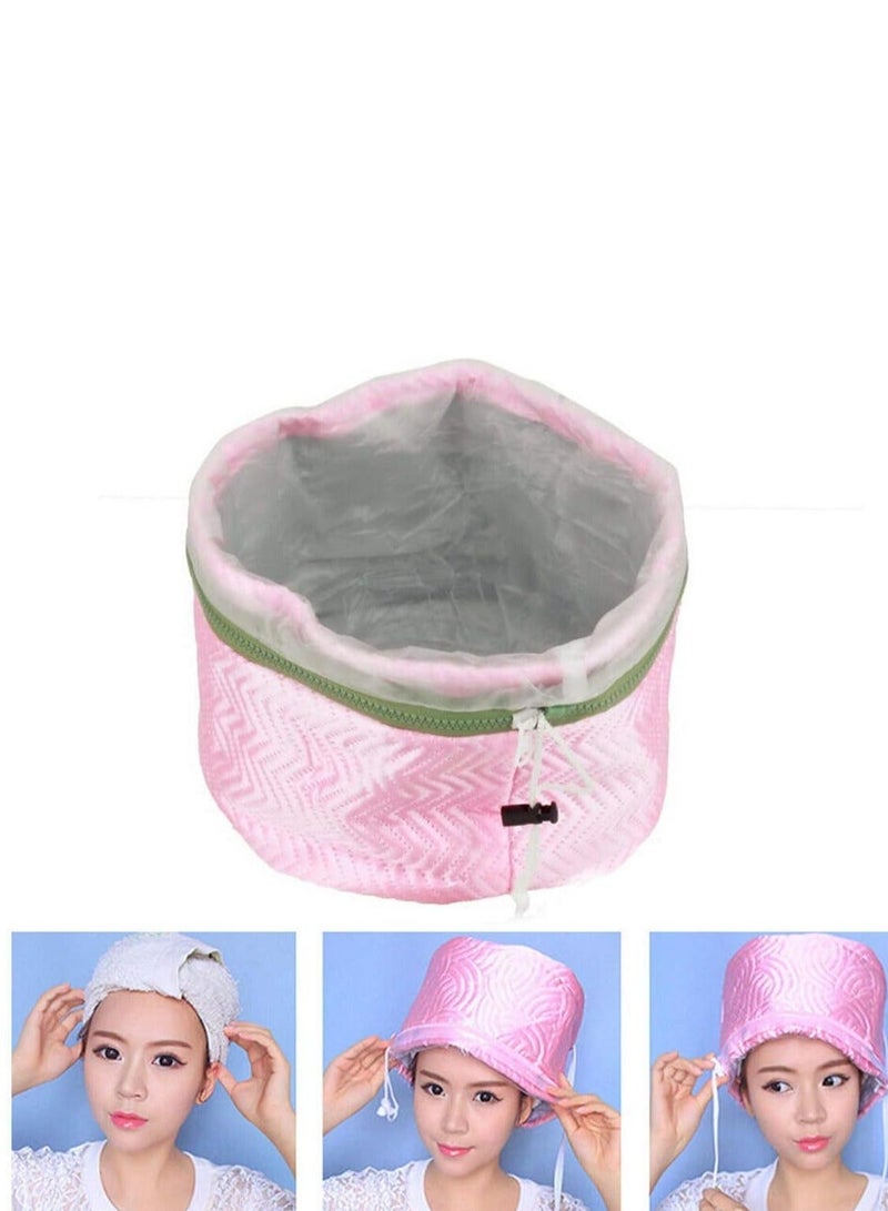 Electric hair steam cap for treating, nourishing and styling hair, equipped with two adjustable temperatures - Image 4