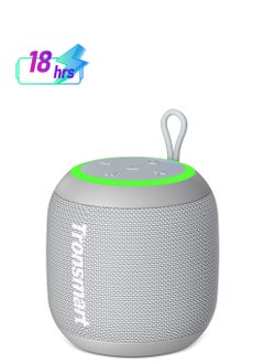 Tronsmart Tronsmart T7 Mini Portable Bluetooth Speaker 5.3, 15W, 18 Hours Playtime, 360° Stereo Sound, IPX7 Waterproof, for Home, Outdoor, Travel (Grey)  - Image 1