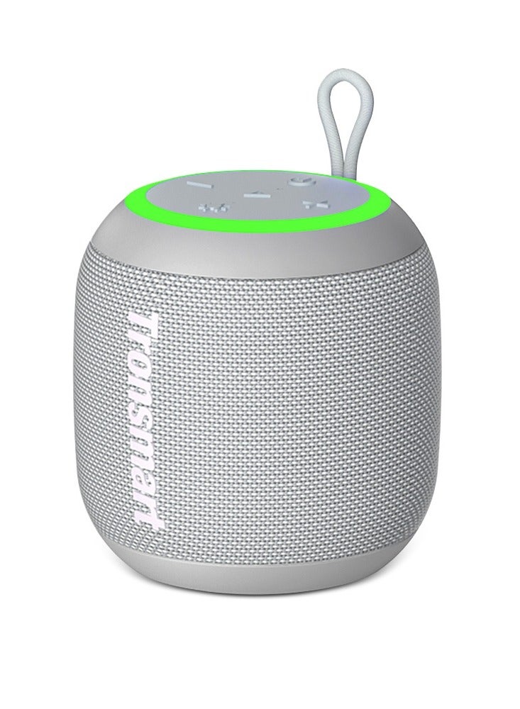 Tronsmart T7 Mini Portable Bluetooth Speaker 5.3, 15W, 18 Hours Playtime, 360° Stereo Sound, IPX7 Waterproof, for Home, Outdoor, Travel (Grey) - Image 2