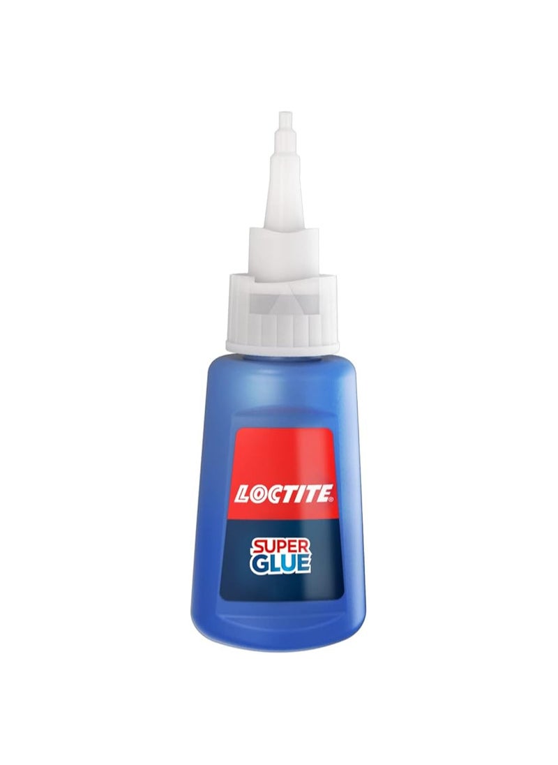 Loctite - Loctite Super Glue 20g, All Purpose Adhesive for Repairs, Super Strong Clear Glue for Various Materials, Superglue for Precise Repairs, 1 x 20 g - Image 1
