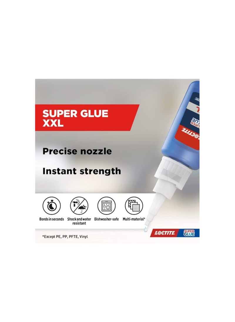 Loctite - Loctite Super Glue 20g, All Purpose Adhesive for Repairs, Super Strong Clear Glue for Various Materials, Superglue for Precise Repairs, 1 x 20 g - Image 1