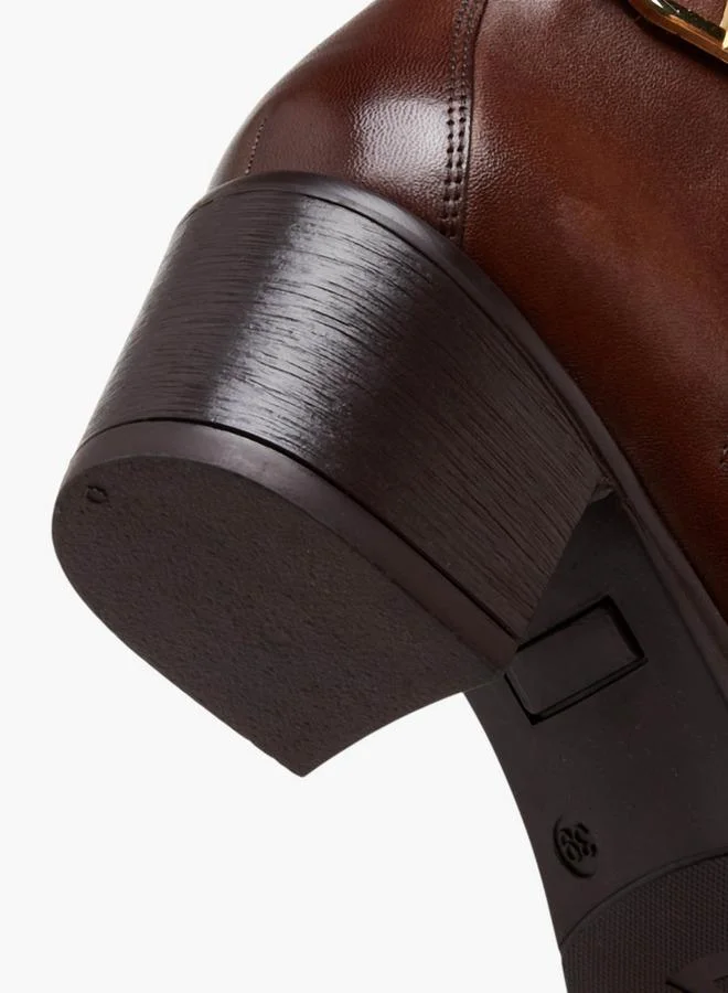 Paprika BROWN Women'S Buckle Accent Ankle Boots for Women | Best Price UAE