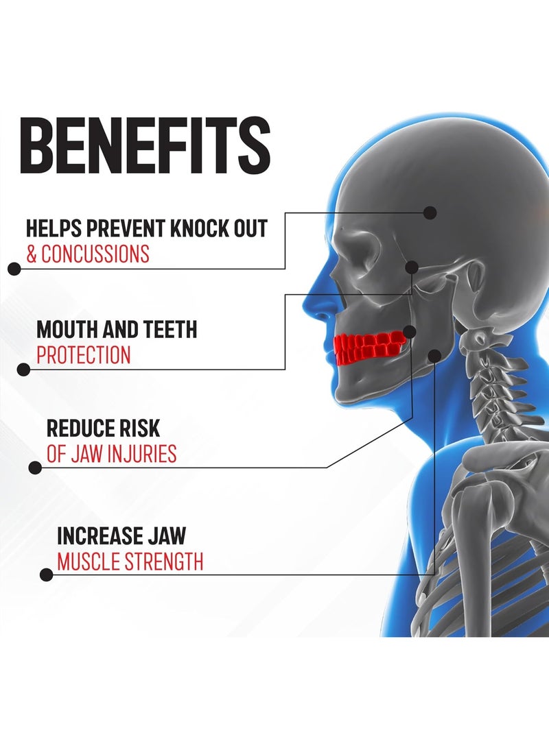 باد بوي واقي للفم سيليكون بجراب لمختلف الرياضات - Image 3