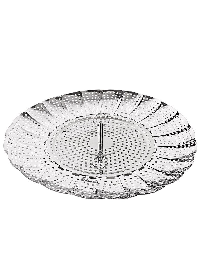 Berghoff BergHOFF Stainless Steel Steamer Basket, Silver  - Image 1