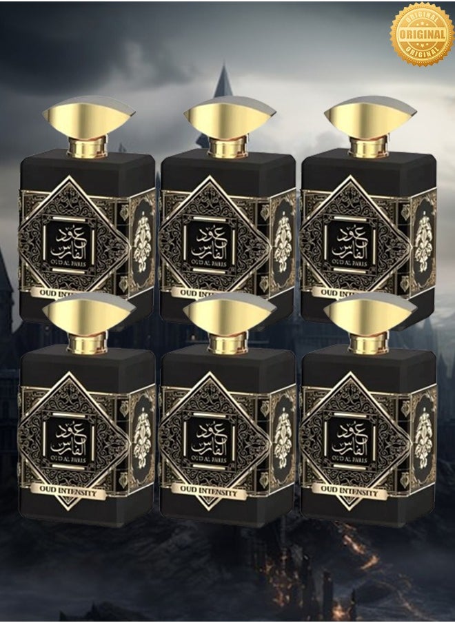 6 Pieces Oud Al Fares Oud Intensity Perfume EDP 100ML - pzsku/Z1F7A25B8947CA9A602B7Z/45/_/1721323793/96119765-f9ae-42b6-8ae3-fe237e4a7152