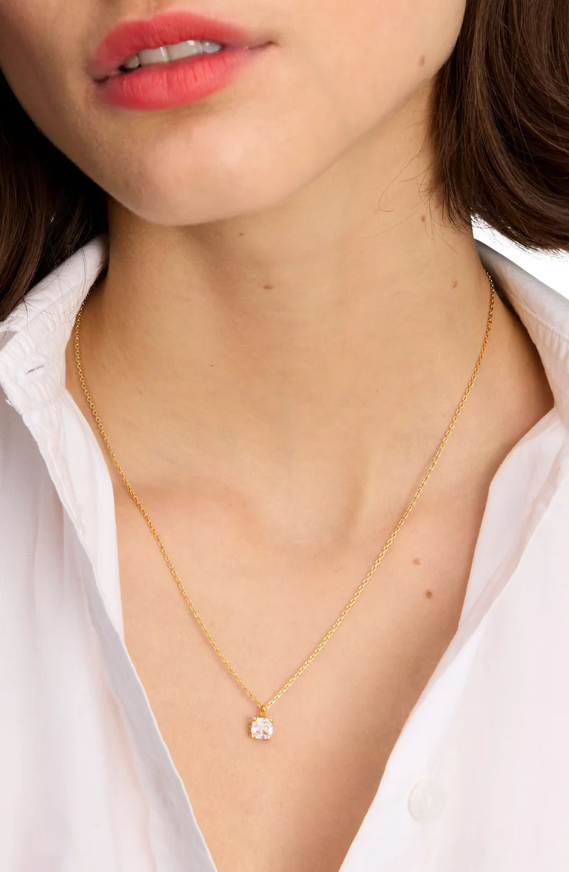 Kate Spade Little Luxuries 6Mm Square Pendant