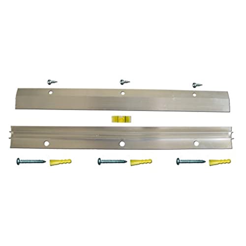 Hangman Heavy-Duty Mirror and Picture Hanger with Anchors & Screws - Aluminum: HPD-10 - Image 1