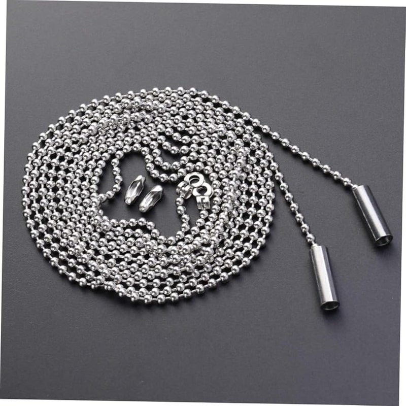 قطعتان من سلسلة سحب امتداد مفتاح إضاءة حائط مروحة سقف بتصميم رجعي 12 بوصة - Image 5