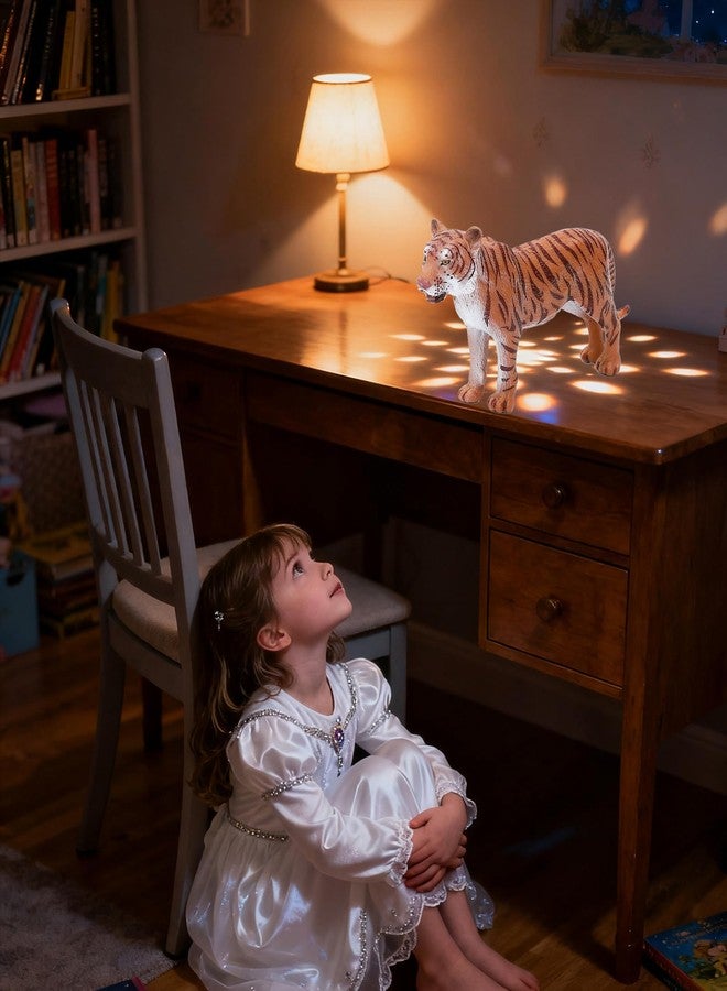 Vihaanta Tiger Toy for Kids, Tiger Toy, Decorative Figurine, Storytelling Prop and Room Decor, Imaginative Play, Suitable for Giving as a Gift - Image 5