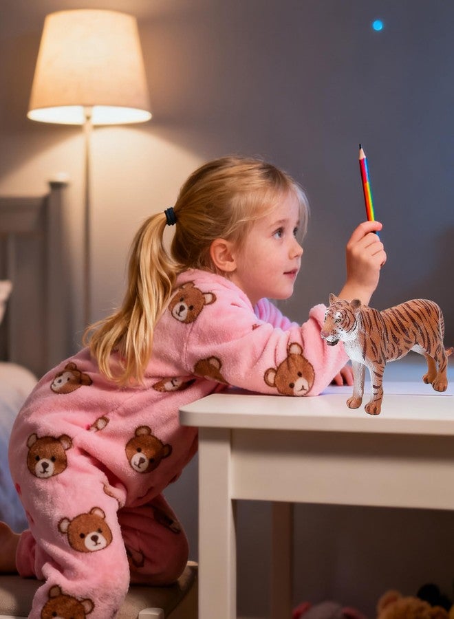 Vihaanta Tiger Toy for Kids, Tiger Toy, Decorative Figurine, Storytelling Prop and Room Decor, Imaginative Play, Suitable for Giving as a Gift - Image 3