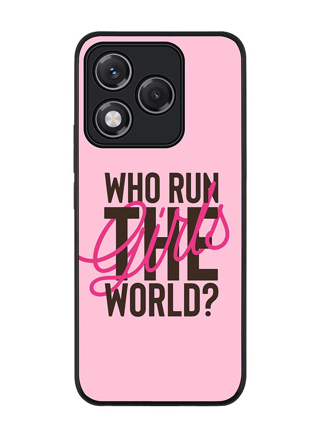 Stylizedd For Honor 400 Lite Case,Slim fit Camera Protection, Shockproof Thin Phone cover  - Who run the world?