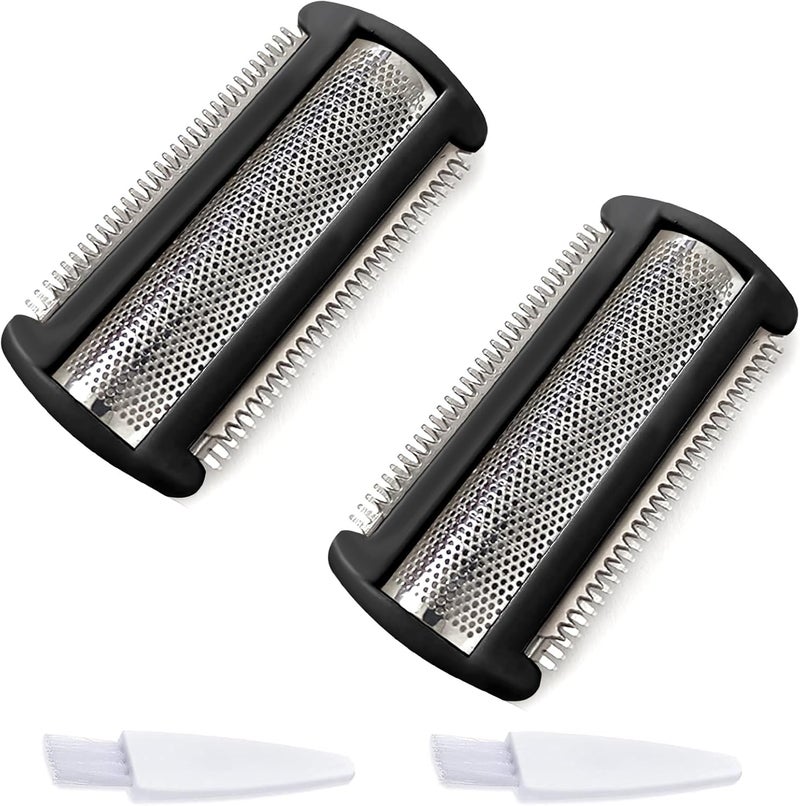 LinMei 2PCS BG2000 Replacement Foil Head Compatible with Bodygroom Series 7000 (BG7030/BG7040), 5000 (BG5025) & 3000 – Hypoallergenic Wet/Dry Shaving System - Image 1