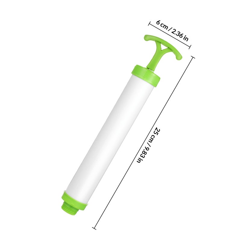 Handheld Plastic Manual Air Vacuum Pump Air Deflating Pump for Vaccum Compressed Storage Bags - Image 2